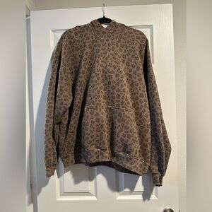 Abercrombie & Fitch leopard Hoodie